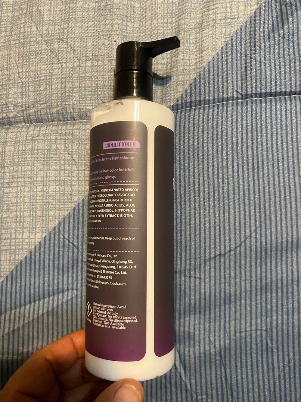 Softjoy Fade Grey Conditioner - Gradual Hair Color (Teal & Purple Accents)